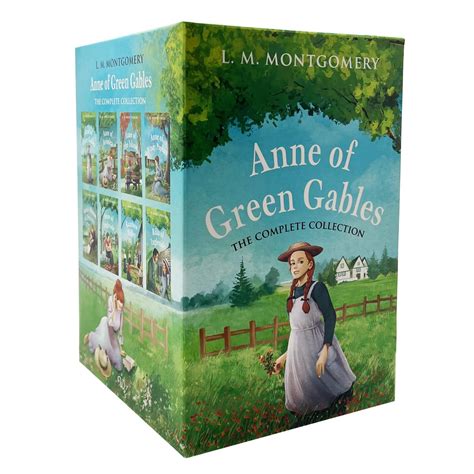 Anne of Green Gables The Complete Collection 8 Books Box Set by L. M ...