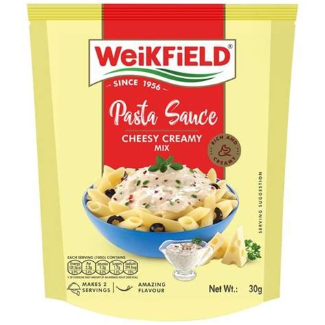 Weikfield Pasta Sauce Cheesy Creamy Mix, 30 g Pouch – Fetch N Buy
