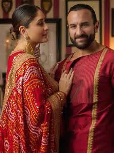Saif and Kareena set couple goals as they dazzle in matching red ...