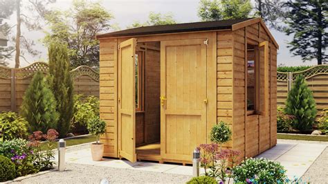 8 x 10 Sheds | Wooden Garden Sheds | Project Timber | Free UK Delivery