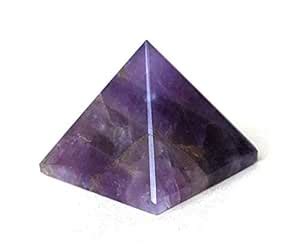 Amethyst Stone Pyramid Crystal Pyramid Big Size Reiki Pyramid Healing ...