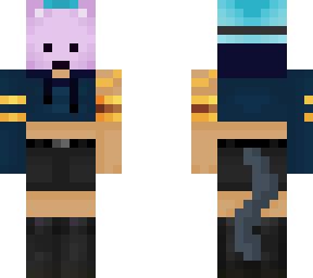 Alien Cat Minecraft Skin 的图像结果
