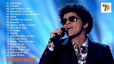 Bruno Mars Best Songs Bruno Mars Greatest HIts 2017 - YouTube