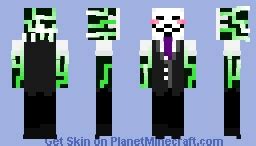 Image result for Minecraft Hacker Skin Layout