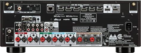 Denon AVR-X2800H 7.2 Channel Network AV Receiver with HEOS Built-in