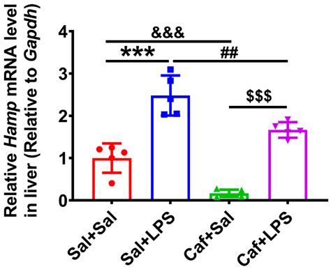 Caffeine Decreases Hepcidin Expression to Alleviate Aberrant Iron ...
