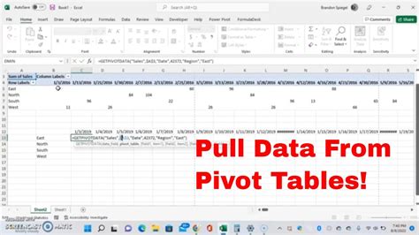 Image result for Getpivotdata Copy PivotTable