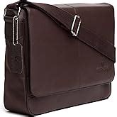 Buy WildHorn Genuine Leather Laptop Messenger Bag for Men | Stylish ...