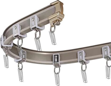 GXCZ Curtain Rods Curtain Track, Ceiling Curtain Track, Curved Bathroom ...