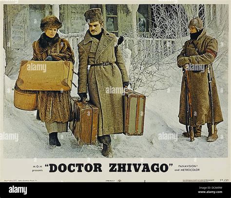 DOCTOR ZHIVAGO MGM, 1965. Directed by David Lean Stock Photo - Alamy