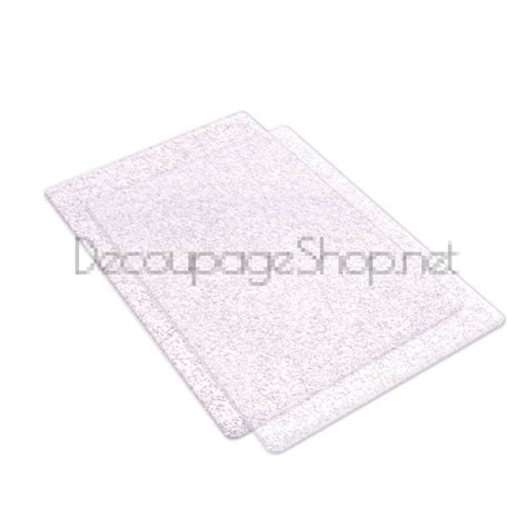 SIZZIX ПОДЛОЖКА ЗА РЯЗАНЕ A5 ЧИФТ - SILVER GLITTER