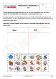 450+ Printable Kindergarten Worksheets PDF - Instant Download ...