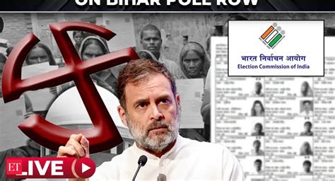 LIVE | Rahul Gandhi ask question Modi-Trump's friendship and ECI - The ...