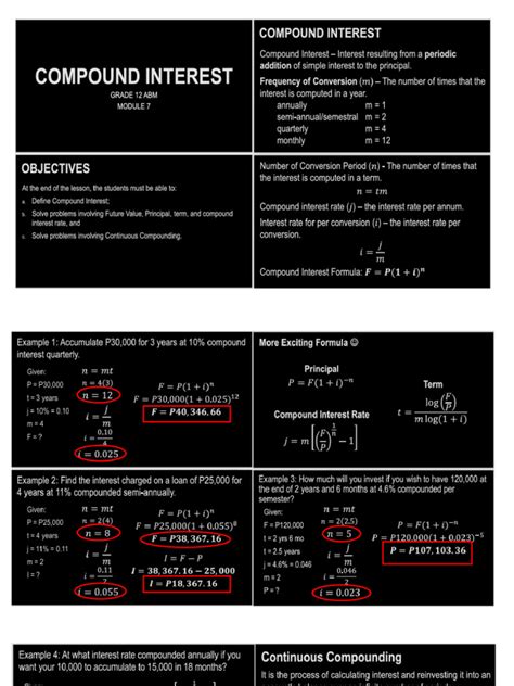 Continuous Compounding Interest Application 的图像结果