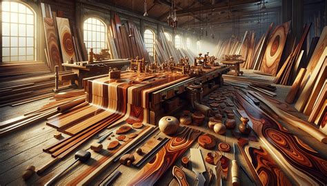 Mastering the Art of Wood Veneering: Creating Stunning Surface Patterns - Woodwork Handbook