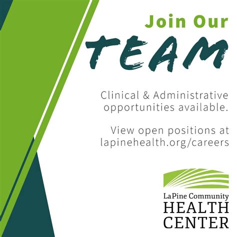 LA PINE COMMUNITY HEALTH CENTER on LinkedIn: #valuechcs # ...