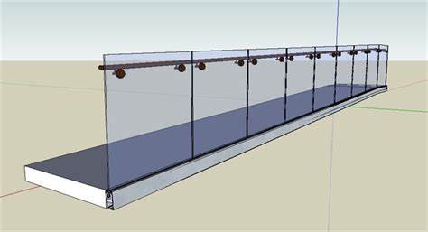 不锈钢玻璃栏杆 - 防护栏案例 - 重庆荣旭钢结构有限公司
