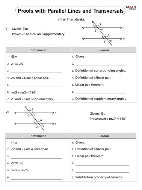 Parallel Lines Proofs Problems 的图像结果