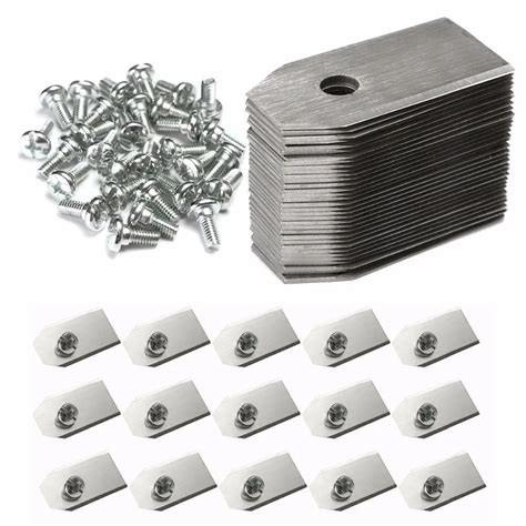 Replacement Robotic Mower Carbon Steel Blades For All Automower 30 ...
