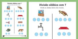 Divisão silábica- Letra R