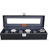 LEDO Men's and Women's Watch Box Holder Organizer Case In 12 Slots of ...