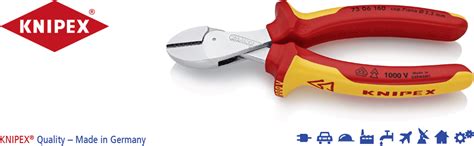 Knipex 73 06 160 X-Cut Compact Diagonal Cutter : Amazon.in: Home ...
