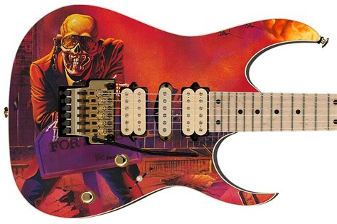 Buy Guitar Skin Axe Wrap Re-skin Iconic 80's Metal Rock Megadeath Peace ...