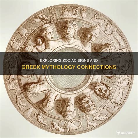 Exploring Zodiac Signs And Greek Mythology Connections | ShunSpirit
