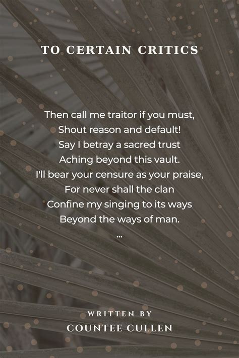 Poetry Critic Quotes