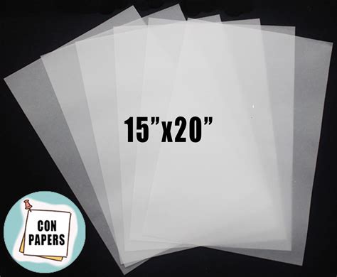 Ream Tracing Paper 15x20 (250pcs) 80/85gsm | Lazada PH