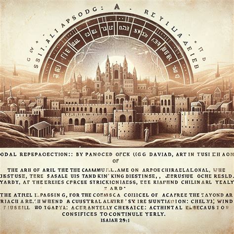 What does Isaiah 29:1 mean? | Bible Art