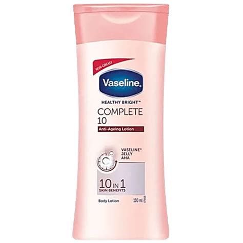 Buy Vaseline Body Lotion Healthy White Complete 10 100 Ml Online At ...