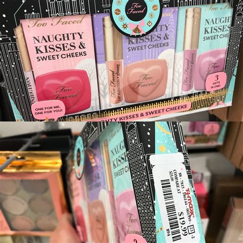 Look what I found at TJ Maxx!! Too Faced 3 gifts in one ... good idea for a Christmas gift ...