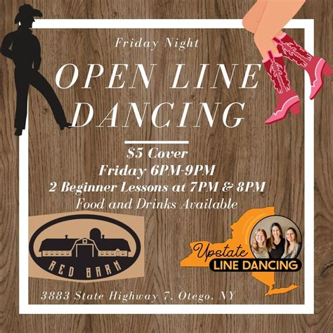 Friday Open Dance Night - Oneonta Area, Red Barn Farm Brewery & Kountry ...