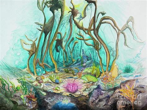 Kelp Forest Drawing