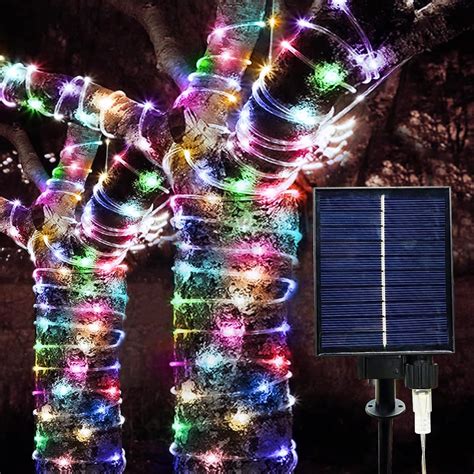 Bright Solar Rope Lights Solar Powered Rope Lights With Touch Switch