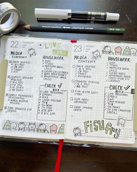 Image result for Bullet Journal Daily Log Layout