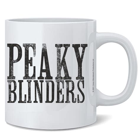 Buy Peaky Blinders Television Series Logo Merchandise Ceramic Tea ...