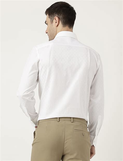 Buy Pure Cotton Slim Fit Textured Shirt at Marks & Spencer