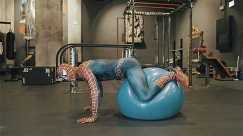 Image result for Spider-Man Exercise Move