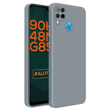 Casotec Shockproof Matte Liquid Silicone Case with Camera Protection ...