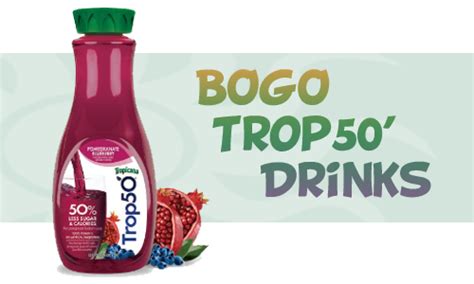 Trop50 BOGO Coupon | Makes it $1.67 Each at Publix :: Southern Savers
