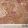 Rang Rali, Wallpaper Inspired by Fabrics of India Red | Life n Colors