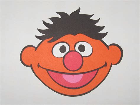Sesame Street Character Faces Template - Printable Free Templates