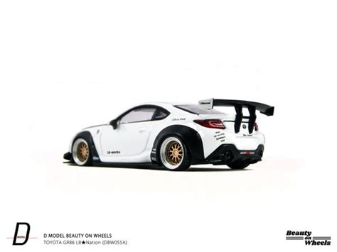 TOYOTA GR 86 LB NATION WHITE – 1ISTO64