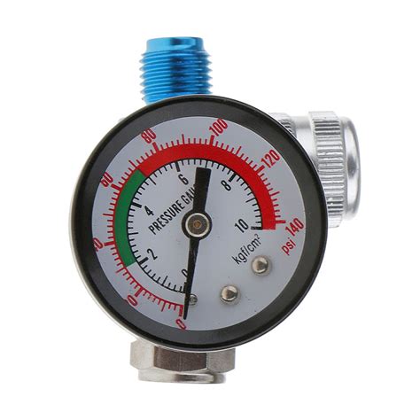 Whitleys Digital Spray Paint Gun Regulator Air Pressure Gauge 1/4" HVLP ...
