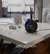 Buy Xech Digital Alarm Clock for Students & Heavy Sleepers Small Table ...