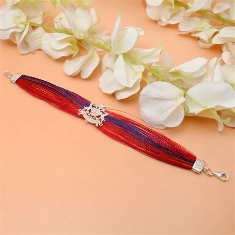 Traditional Silver Moli Dhaga with Horse and Shield Motif – Khushbu ...