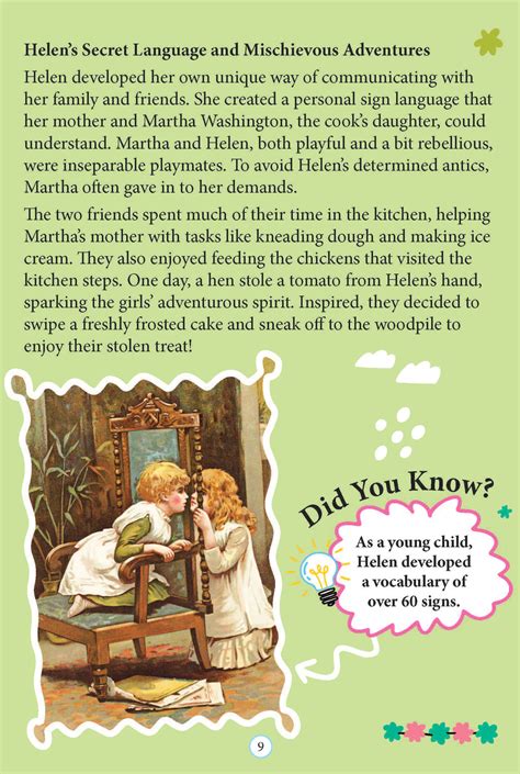 JoGenii |Helen Keller Icons of Inspiration Illustrated Biography for ...