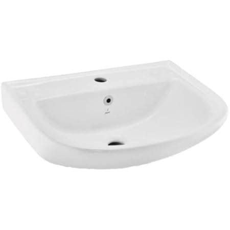 JAQUAR CONTINENTAL Series Wall Mounted WASH BASIN (White) With Faucet ...